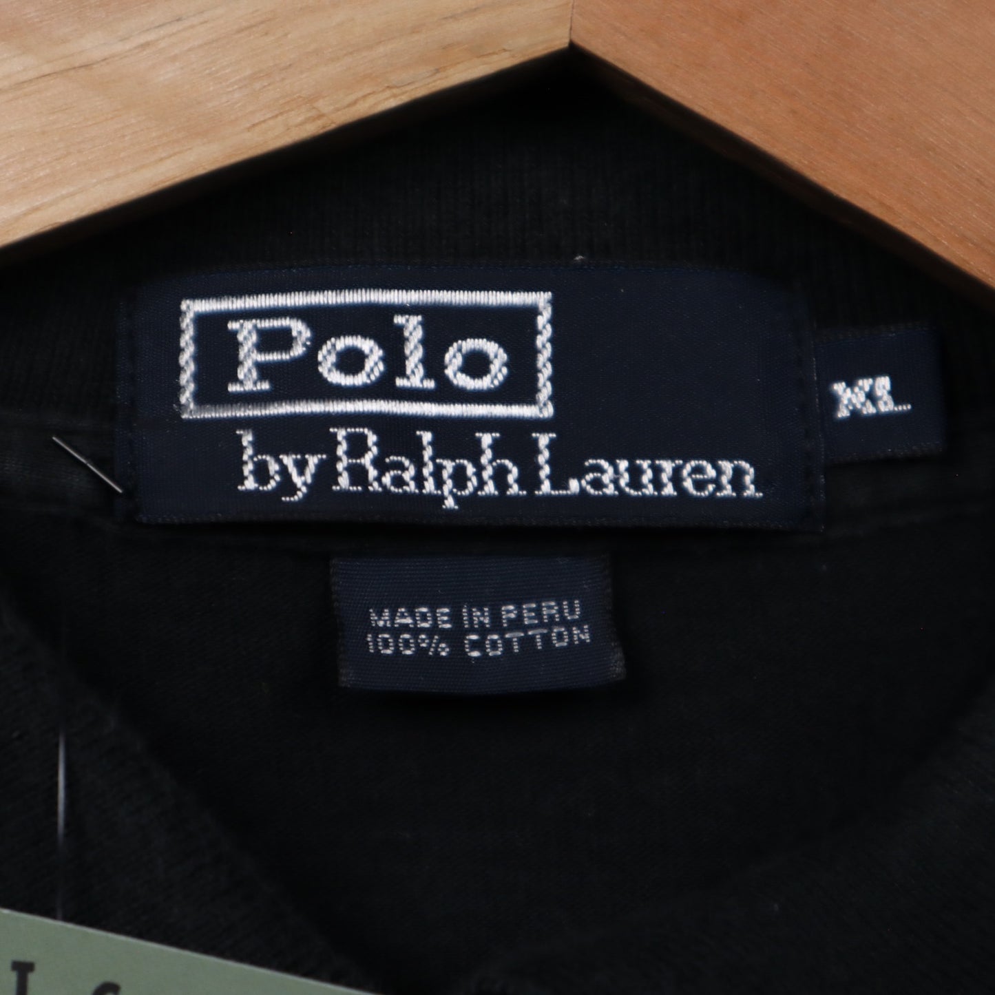 90s Blue Black Striped Polo Ralph Lauren Rugby Shirt 4720