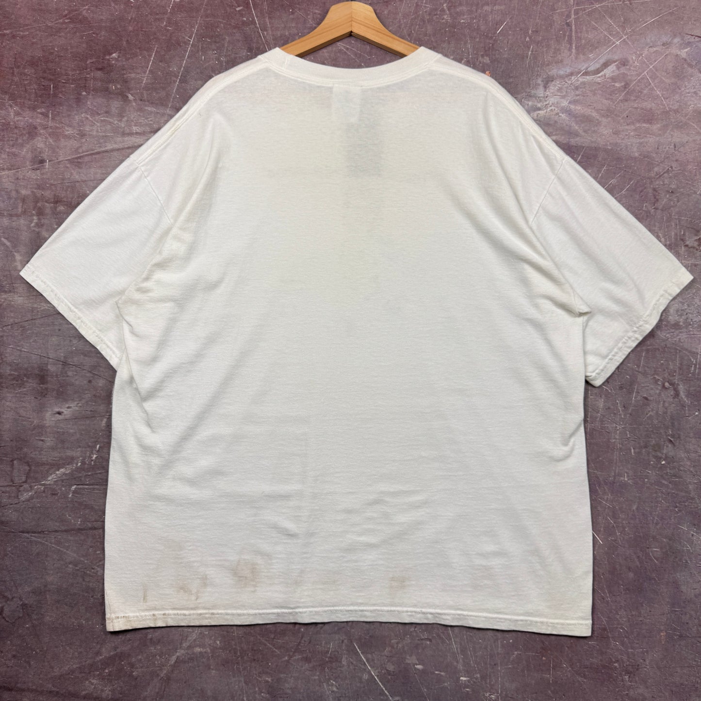 90s White The 38 Year Marathon Shirt 3634