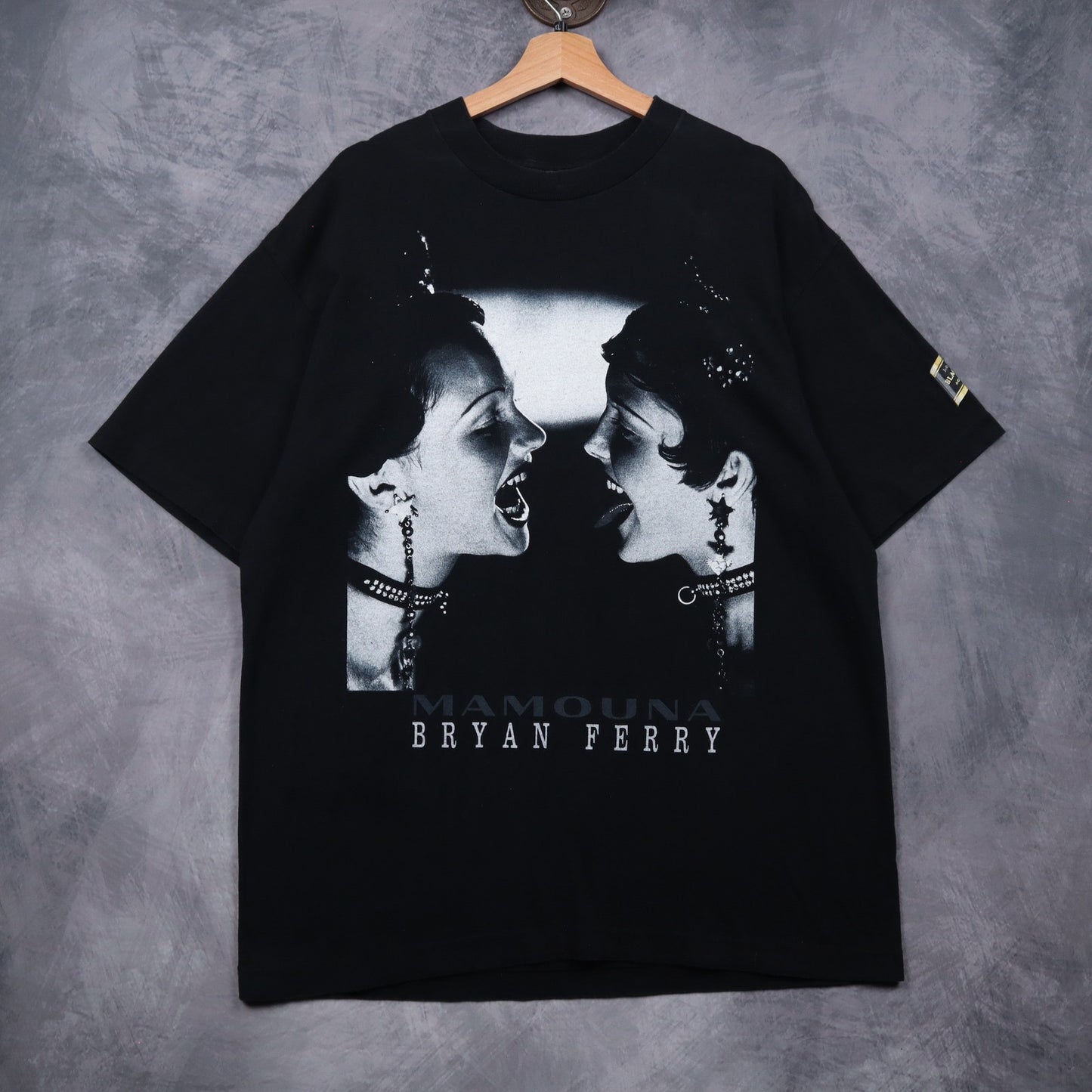 1994 Black Bryan Ferry Mamouna Tour Shirt 4974