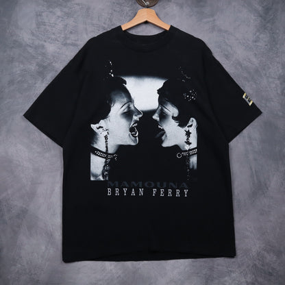 1994 Black Bryan Ferry Mamouna Tour Shirt 4974