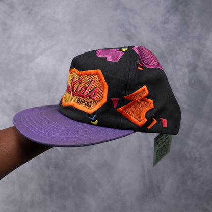 1996 Black Iron Kids Bread USA Olympics Snapback Hat 5616