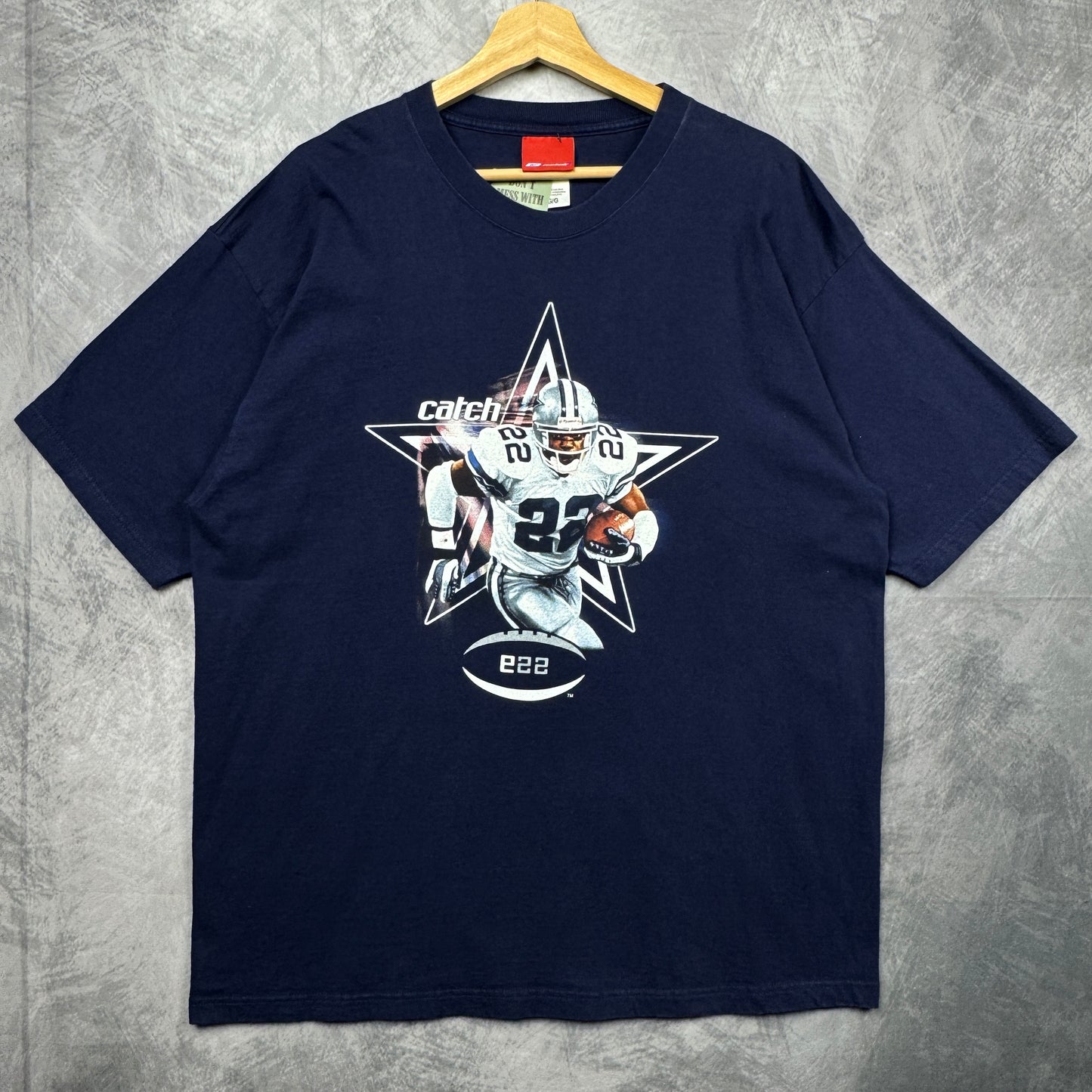 00s Blue Emmitt Smith Shirt 4153