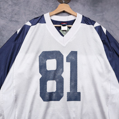 00s White Dallas Cowboys Terrell Owens Reebok Jersey 6630
