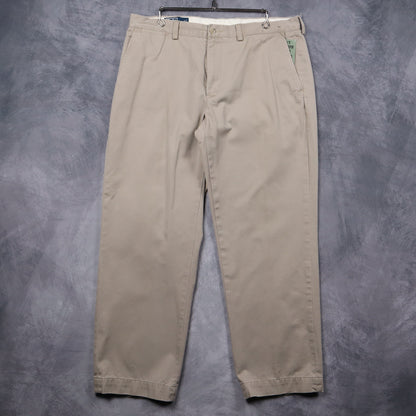 90s Tan Brown Polo Ralph Lauren Preston Chino Pants 5233