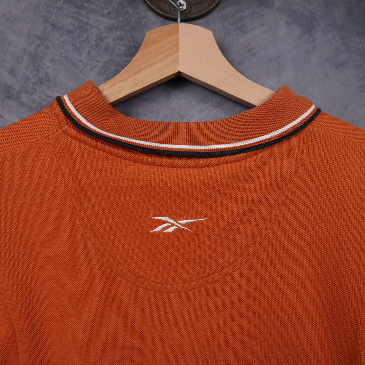 00s Burnt Orange Texas Longhorns Reebok Polo Shirt 5894