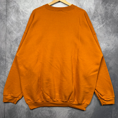 2005 Orange Rose Bowl Texas Longhorns Crewneck Sweatshirt 4382