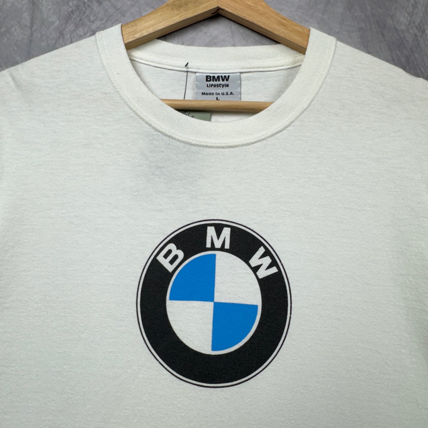 90s White BMW Shirt 3941