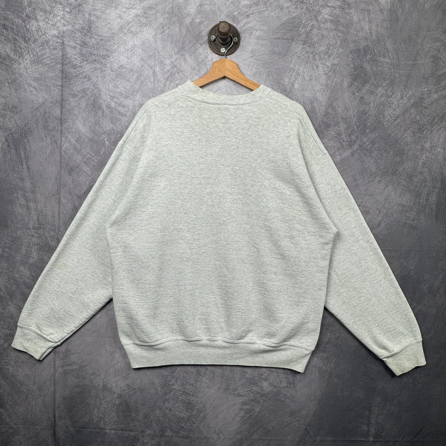 90s Grey NHIS Crewneck Sweatshirt 3987