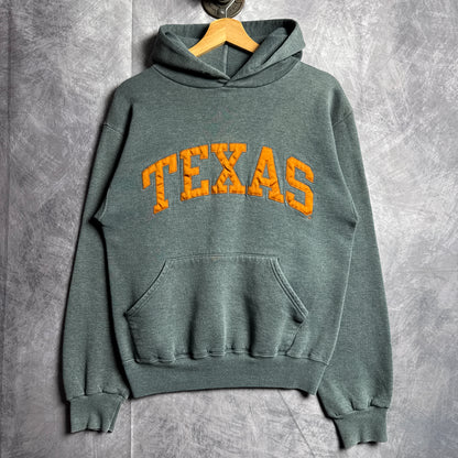 90s Grey Russell Texas Longhorns Hoodie 4427