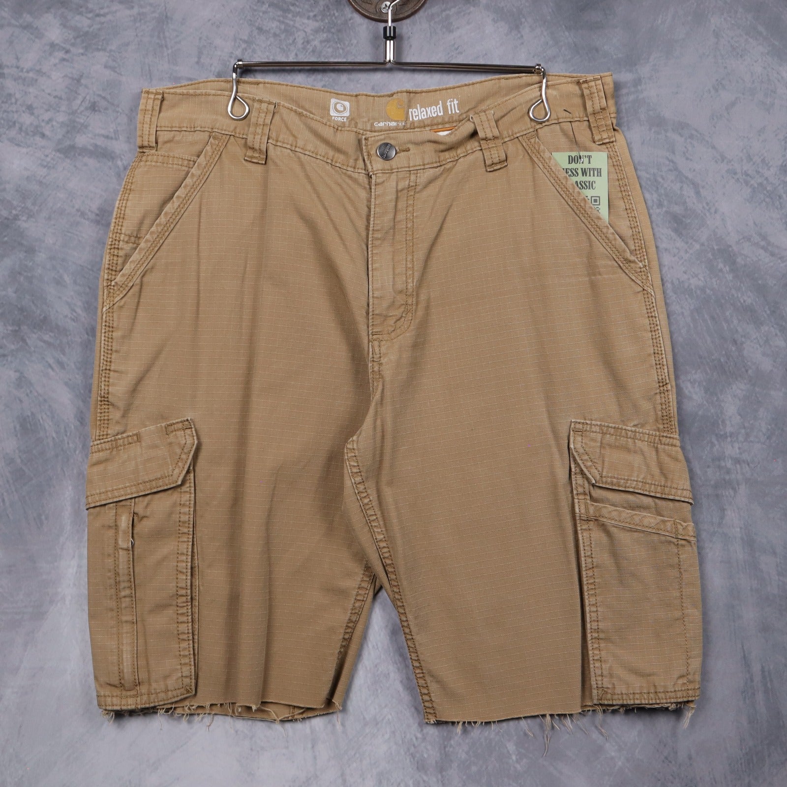 00s Tan Carhartt Force Ripstop Cargo Shorts 5180
