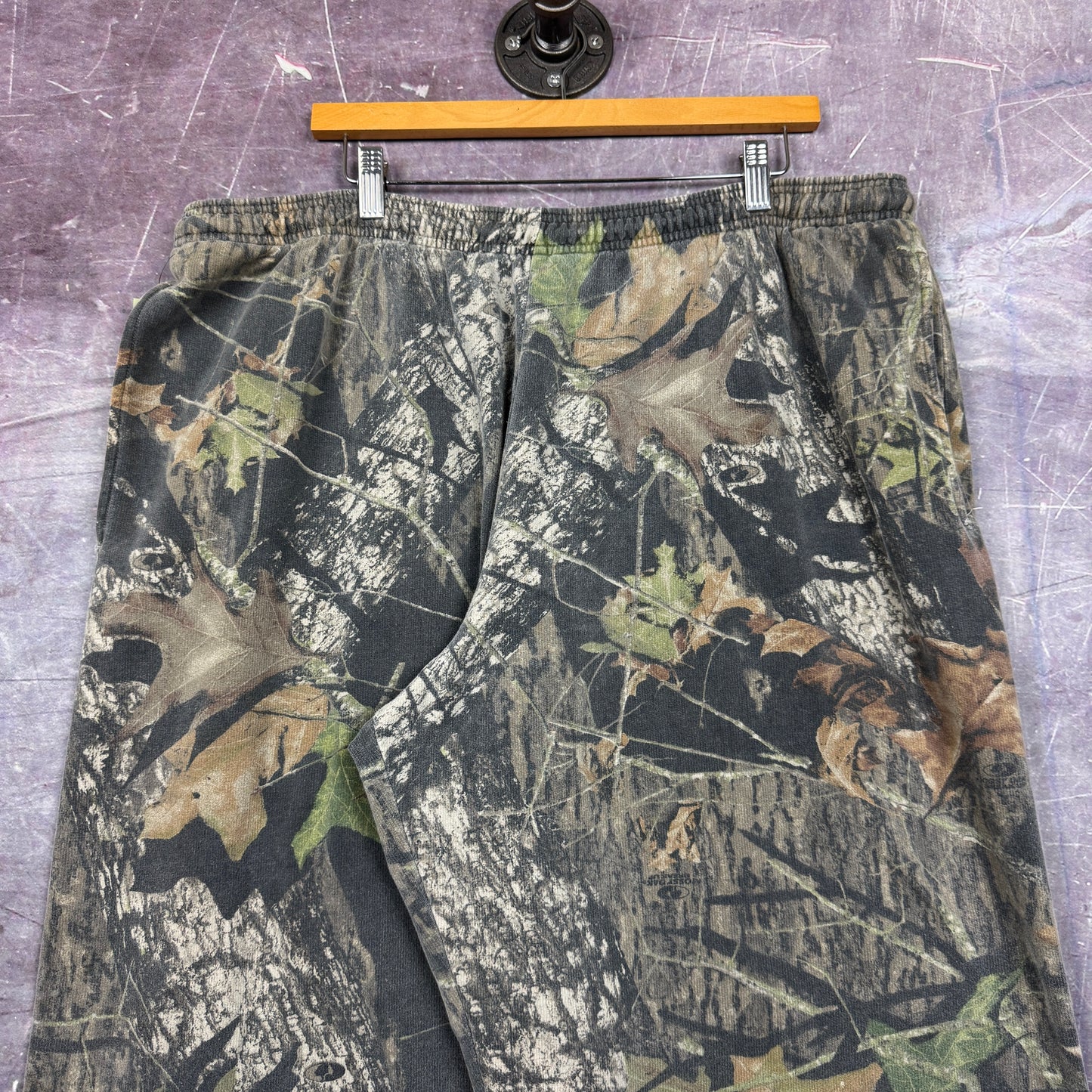 90s RealTree Camo Baggy Jogger Sweatpants 42x29 2239