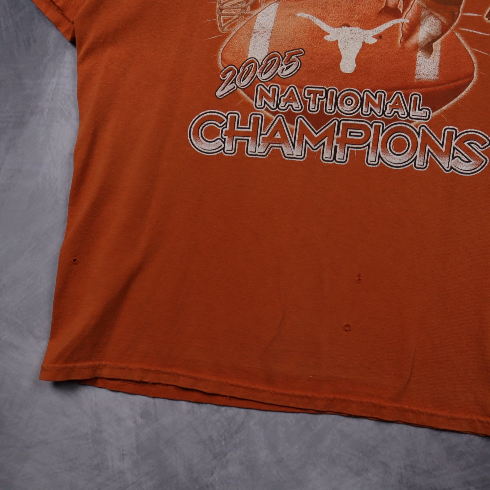2005 Orange Texas Longhorns National Champions Shirt 5848