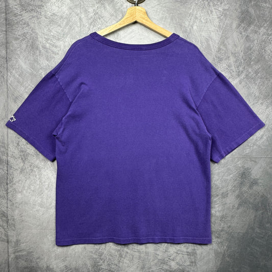 1989 Purple Minnesota Vikings Shirt 4255