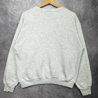 90s Grey Texas Longhorns McDonald Observatory Crewneck Sweatshirt 4371