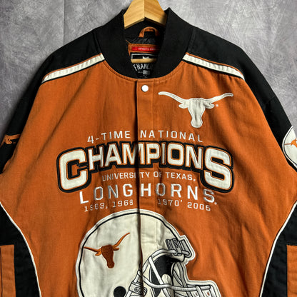 2005 Black Texas 4 Time National Champions Nascar Jacket 4623