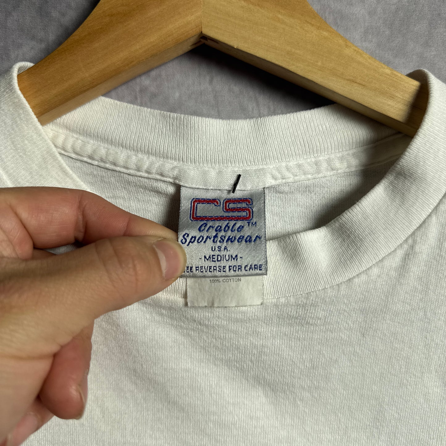 90s White Texas Longhorns Tradition Shirt 4508