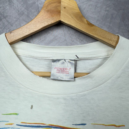 90s White McLaren Denny Hulme Shirt 3900