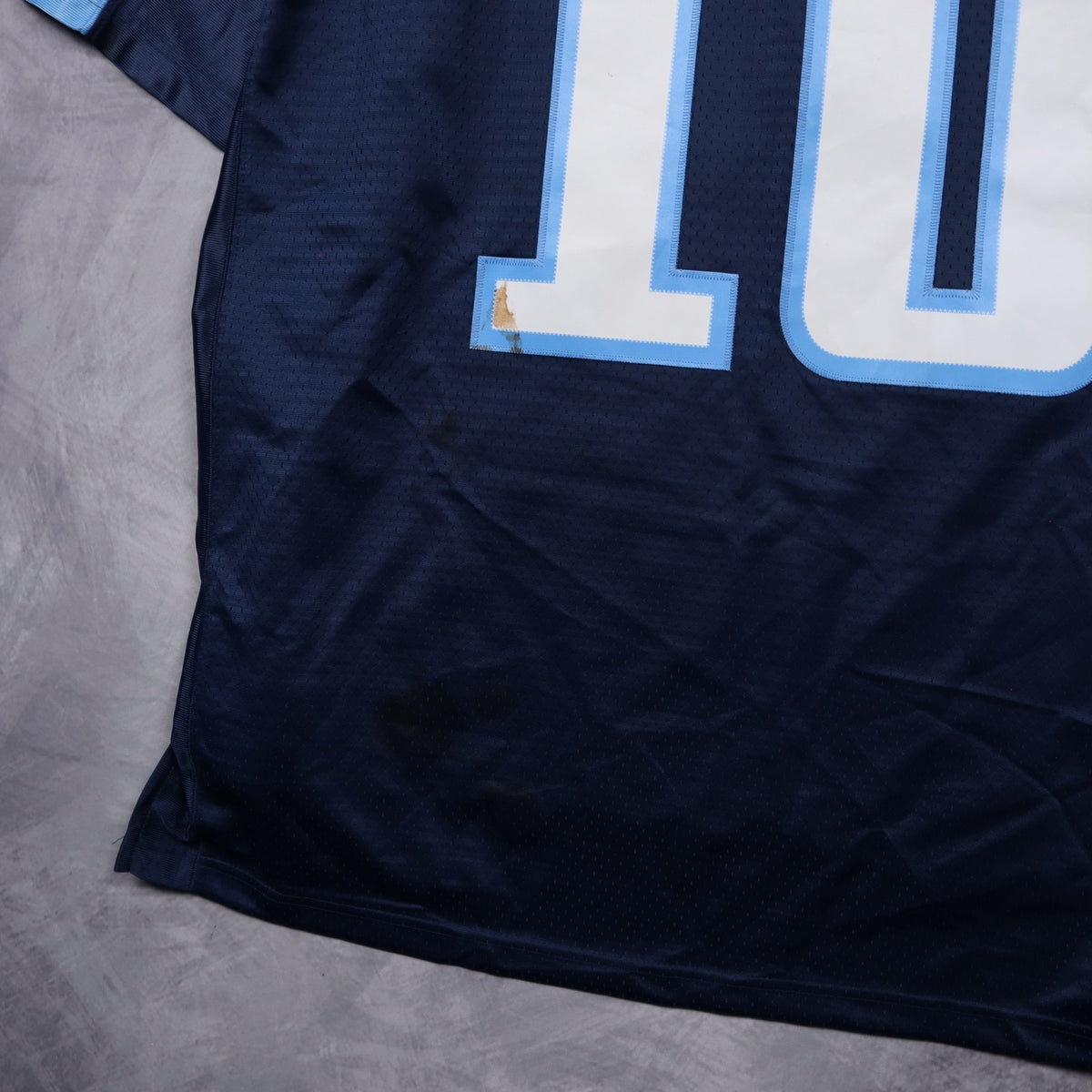 00s Navy Blue Tennessee Titans Vince Young #10 Reebok NFL Jersey 6572