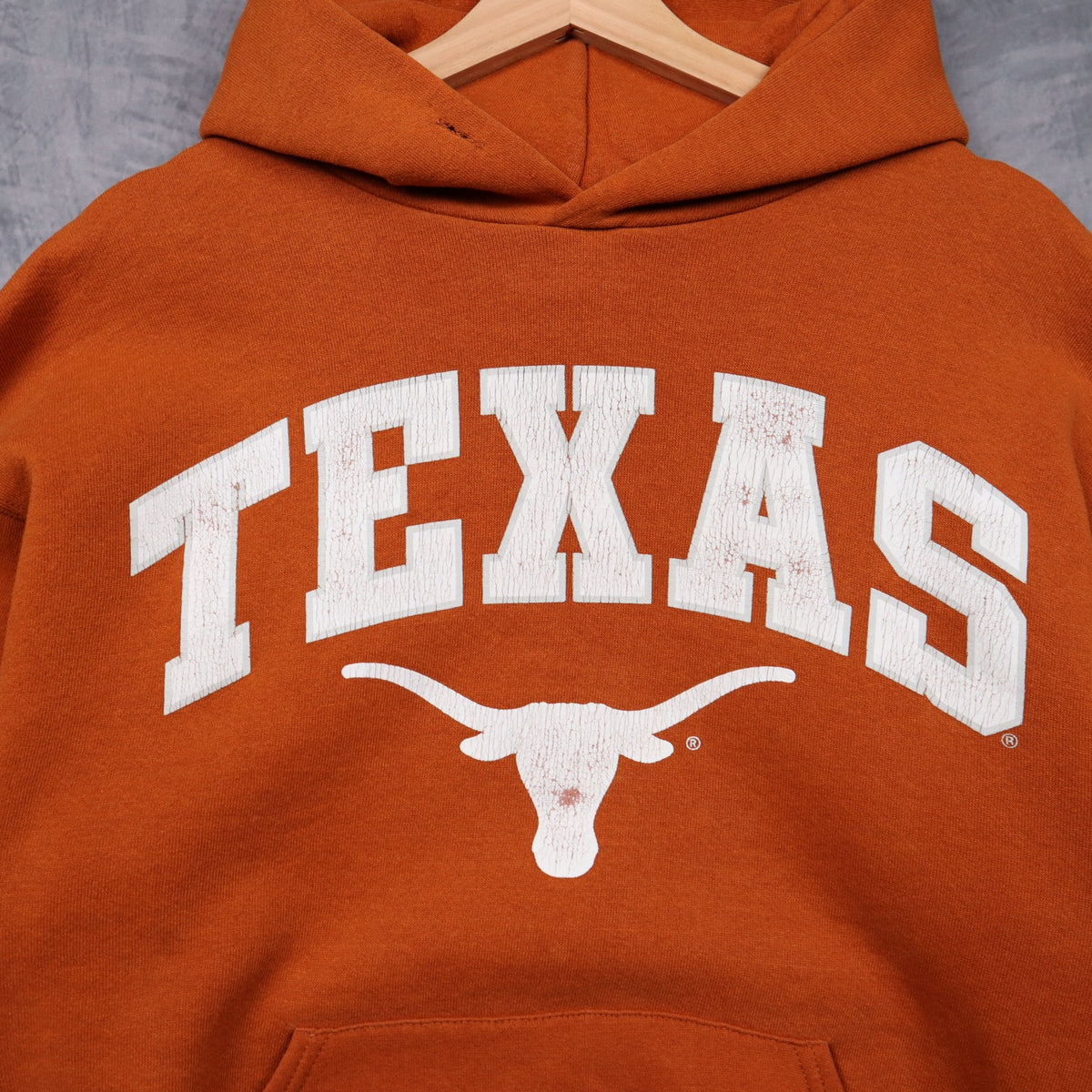 00s Burnt Orange Texas Longhorns Hoodie 5619