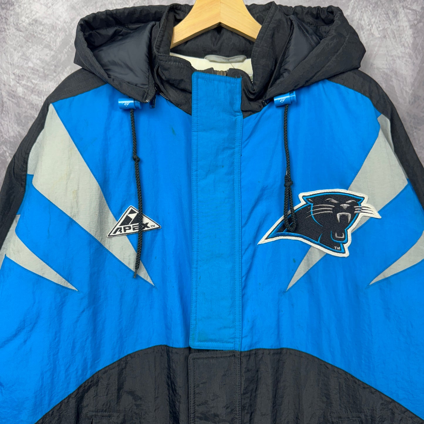 90s Blue Carolina Panthers Apex Jacket 4068