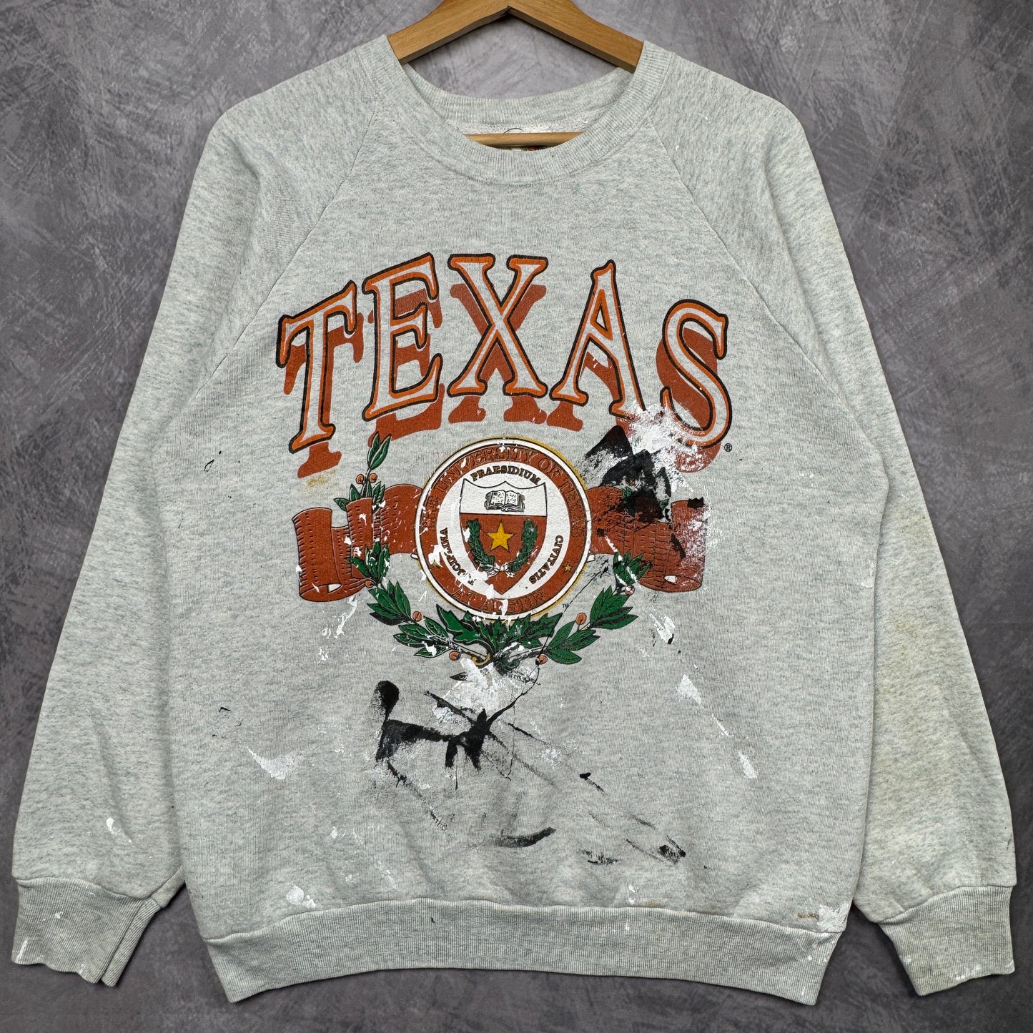 90s Grey Texas Longhorns Crewneck Sweatshirt 4353