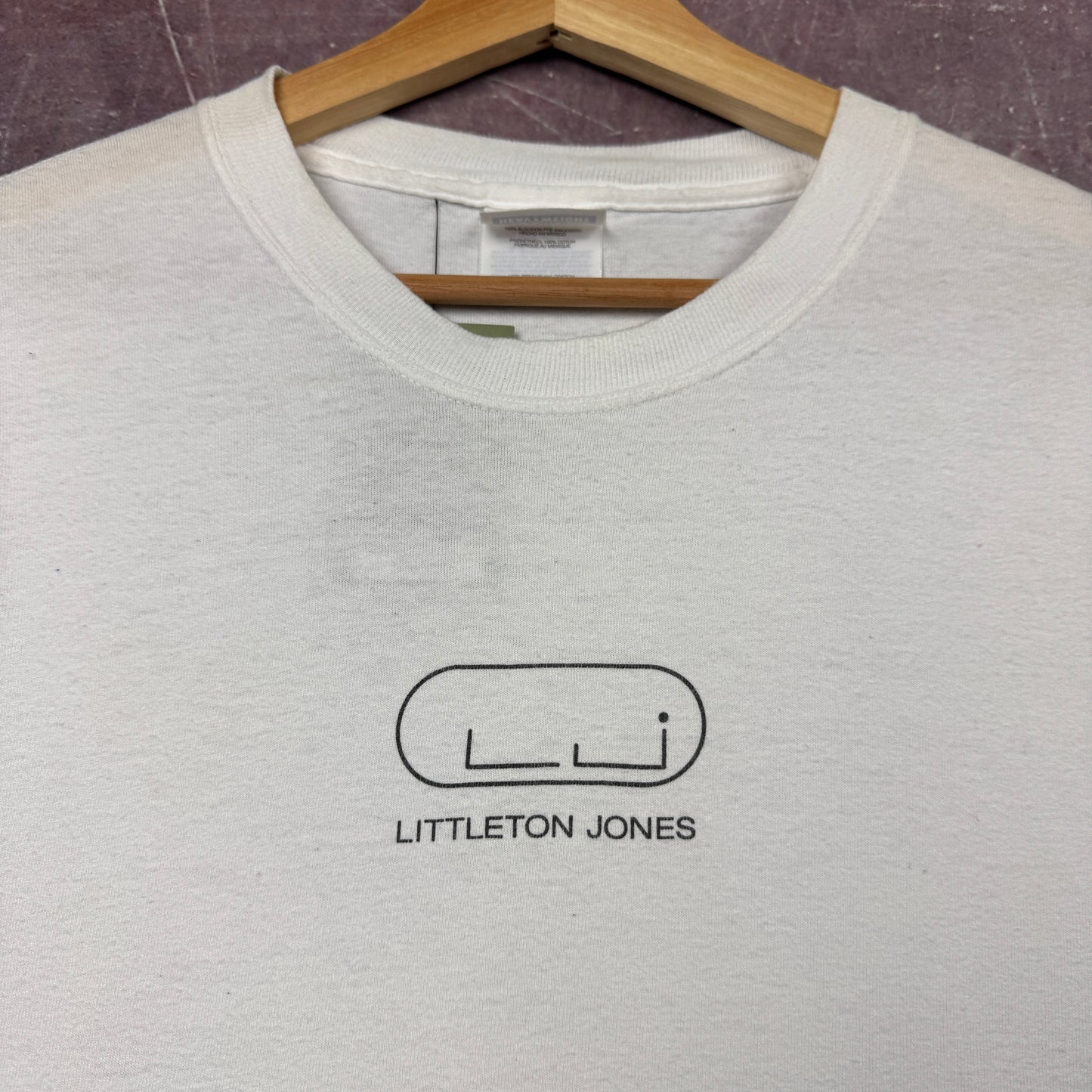 90s White Littleton Jones Shirt 3636