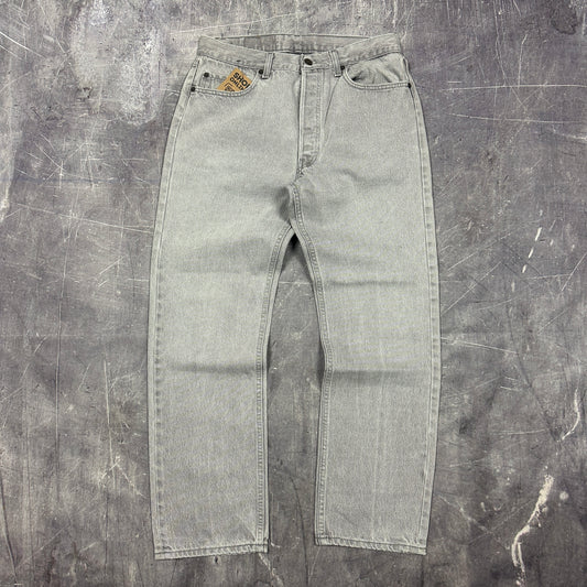 80s Gray Levis 501 Jeans 31x28 A27