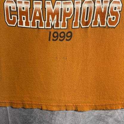 1999 Orange Texas Longhorns South Division Champions Shirt 4479