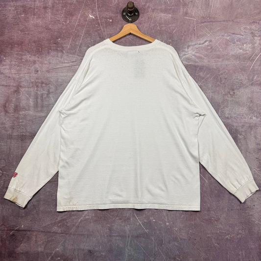 00s White Nike Long Sleeve Shirt 3669