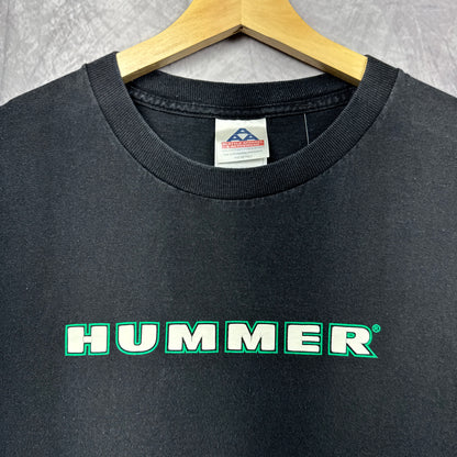 00s Black H2 Hummer Shirt 3847