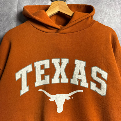 90s Orange Russell Texas Longhorns Hoodie 4420