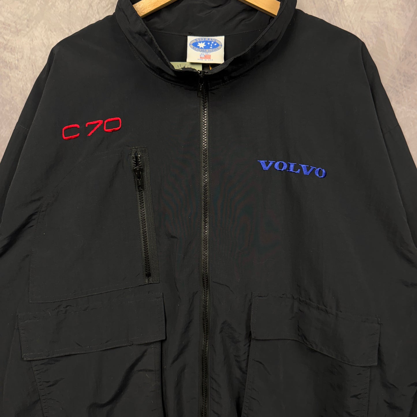90s Black Volvo C70 Jacket 4076