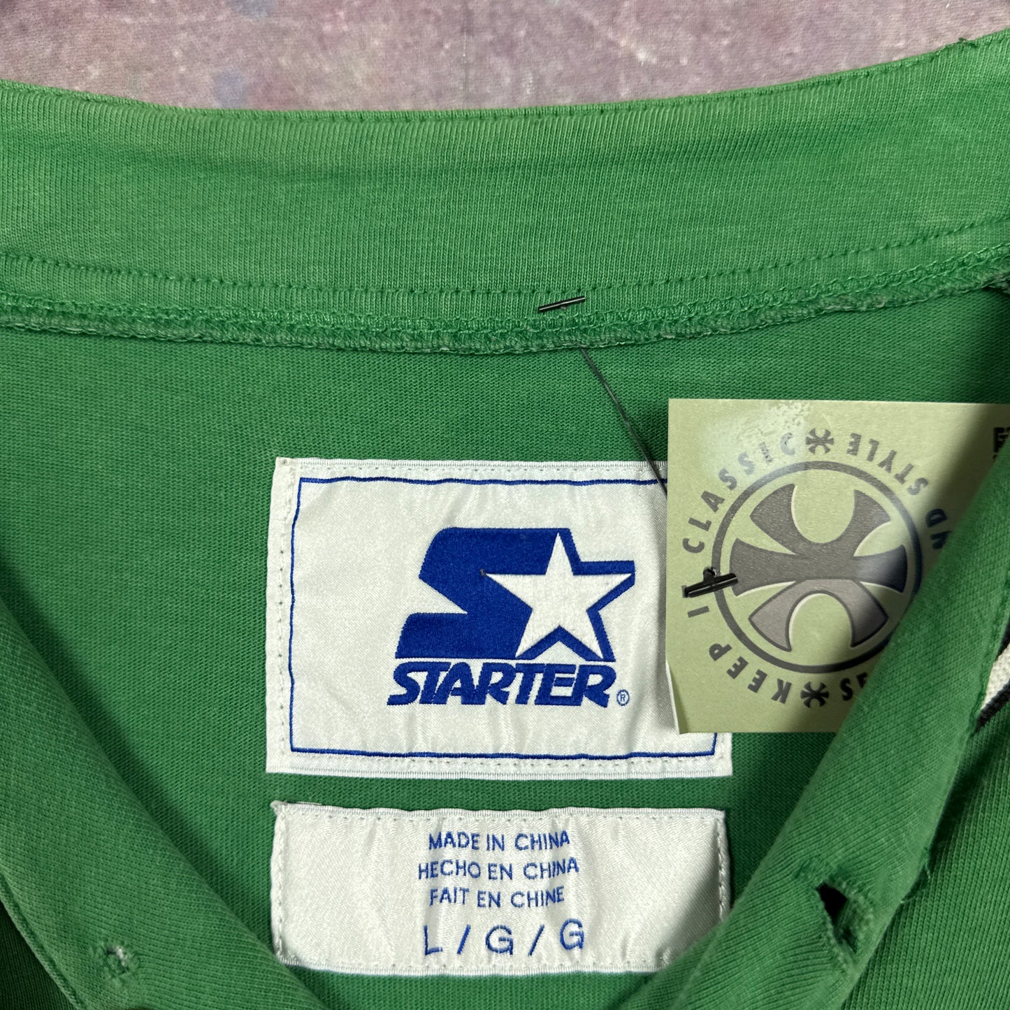 90s Green Boston Celtics Baseball Jersey 3351