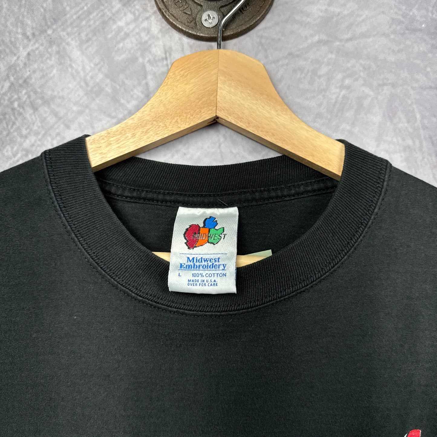 90s Black Dodge Ram Tough Shirt 3858