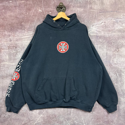 90s Black West Coast Choppers Hoodie 3042