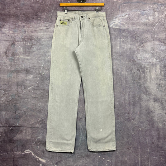 80s Gray Levi's 501 Denim Jeans 30x31.5 0778