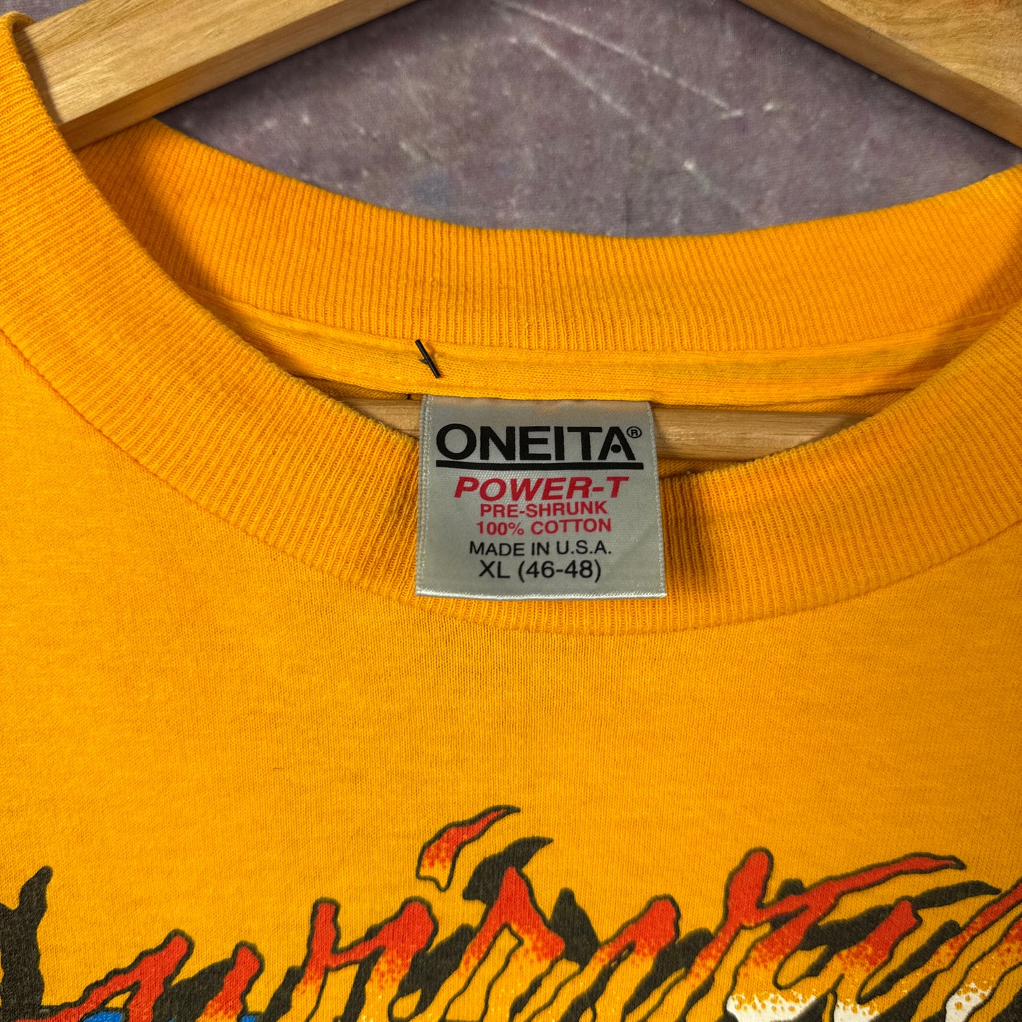 90s Yellow Kodak Nascar Shirt 3258