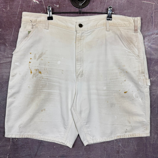 90s White Carhartt Carpenter Shorts 39x8 3515