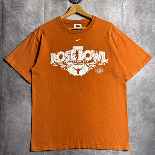 2005 Orange Texas Longhorns Nike Rose Bowl Shirt 4499