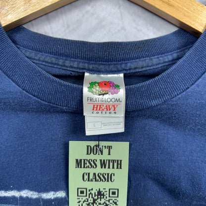 00s Blue Patriots Homeland Defense Shirt 4166