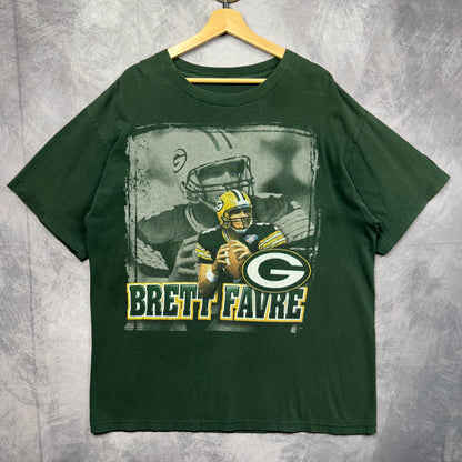 90s Green Brett Favre Green Bay Packers Shirt 4251