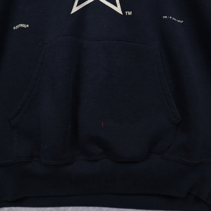 1995 Navy Blue Dallas Cowboys Hoodie 6611