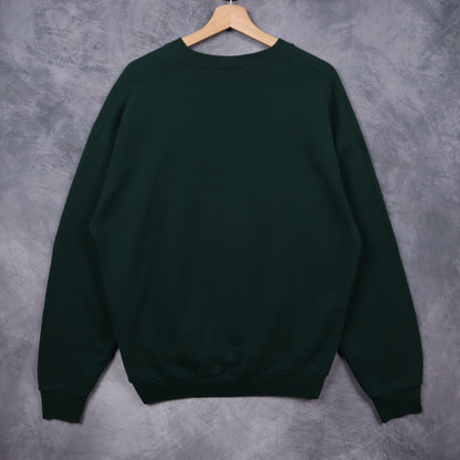 90s Green Texas Longhorns Crewneck Sweatshirt 5718