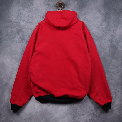 Y2K Red Carhartt Active Hooded Jacket 4799