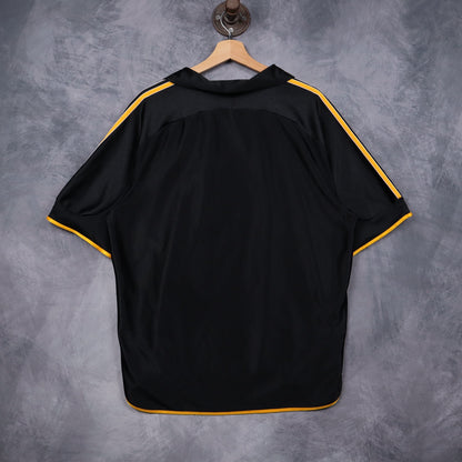 1999 Black Real Madrid Adidas Teka Away Jersey 5147