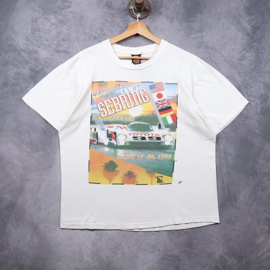 1993 White Camel 12 Hours of Sebring Shirt 7282