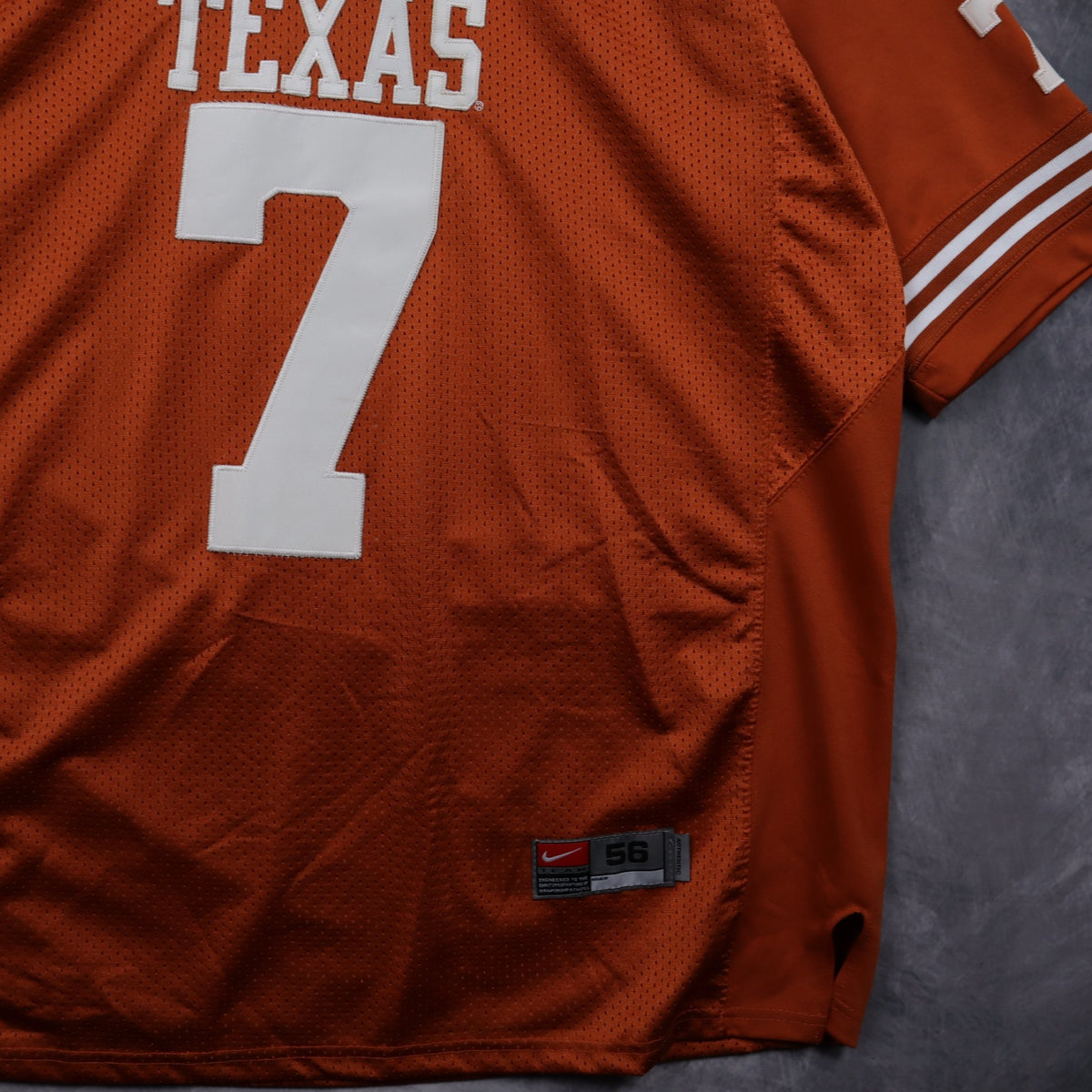 00s Burnt Orange Texas Longhorns Nike Football Jersey 5877