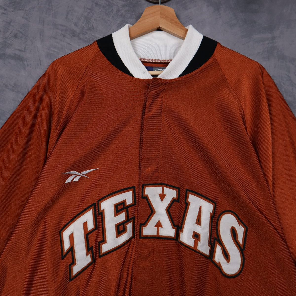 90s Burnt Orange Texas Longhorns Reebok Jacket 5940