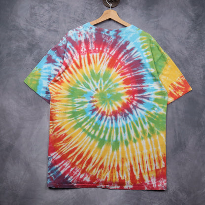 90s Rainbow Tie Dye Absolut Peace Shirt 5510