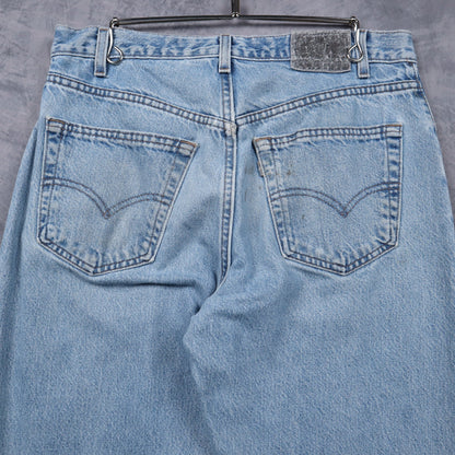 90s Light Wash Levi's Silvertab Straight + Relaxed Jeans 5055
